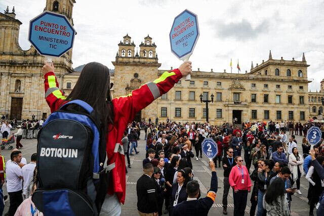 Simulacro 2024. Foto: Colprensa.