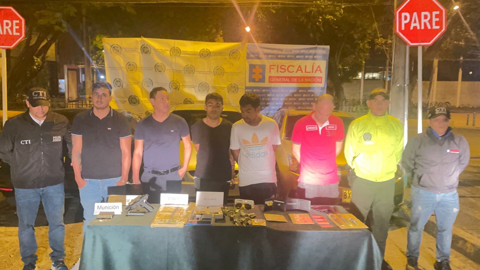 ‘Los Rolex’, habrían cometido al menos diez hurtos con una cuantía aproximada a los dos mil millones de pesos. Foto: Policía.