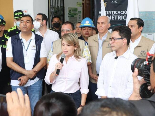 Alcaldesa de Santa Marta,Virna Jhonson/  Alcaldía de Santa Marta