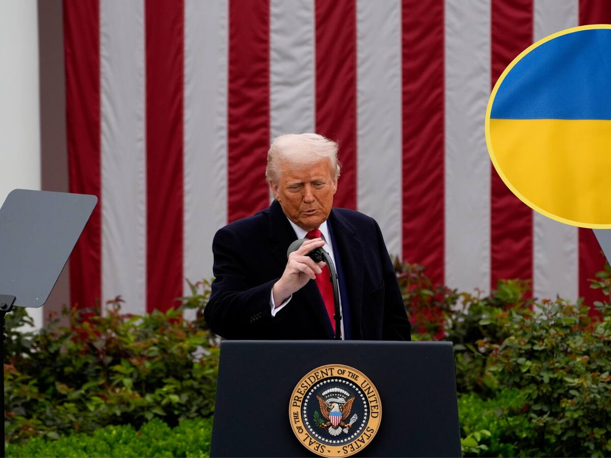 Donald Trump anunció aranceles del 10 % para Ucrania