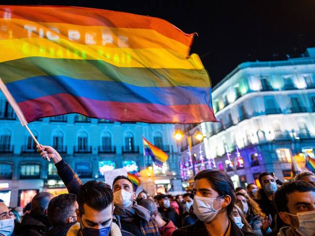Manifestación de la comunidad LGBT en España