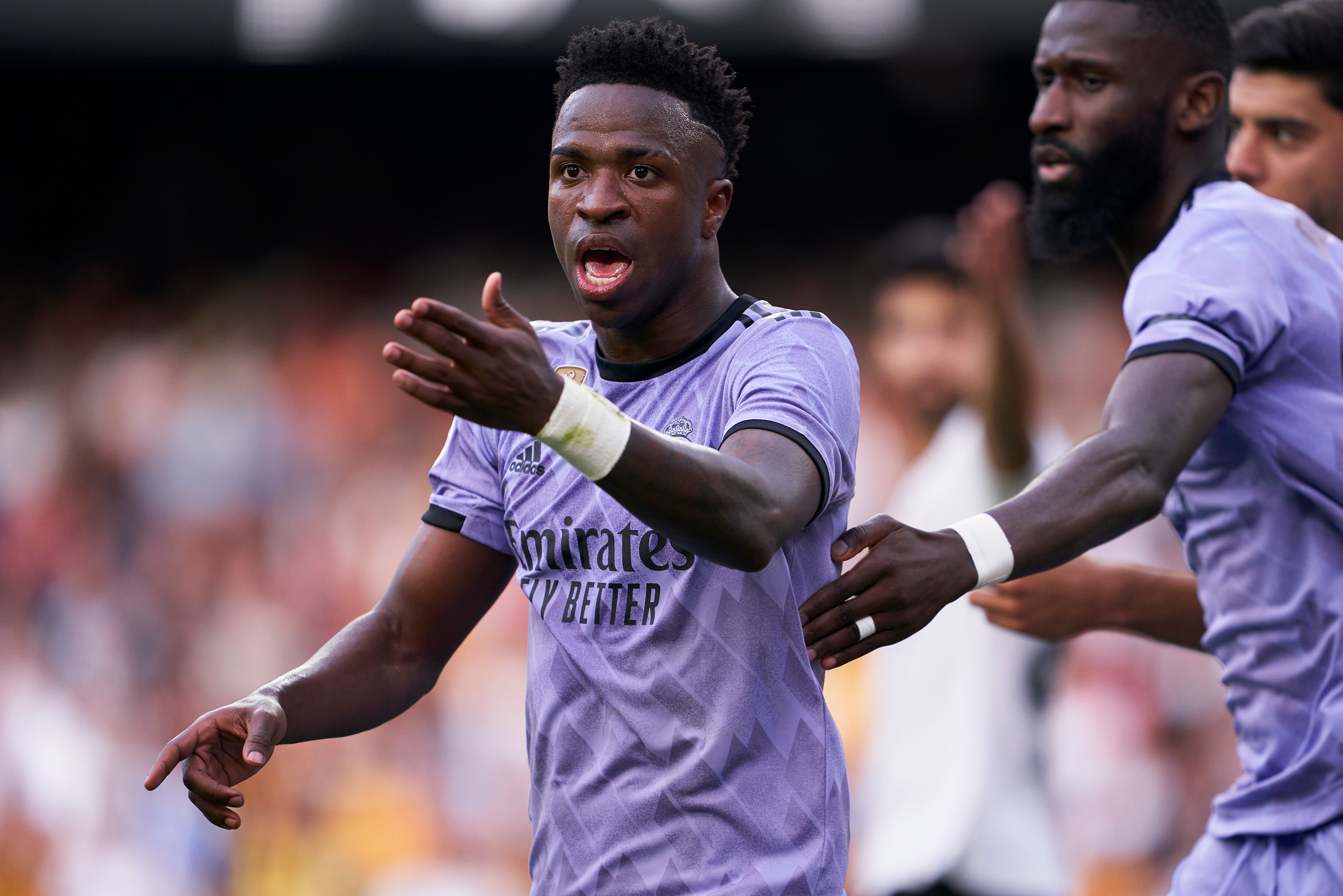 Vinicius Jr, delantero del Real Madrid. (Foto: Mateo Villalba/Quality Sport Images/Getty Images)