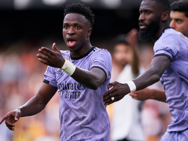 Vinicius Jr, delantero del Real Madrid. (Foto: Mateo Villalba/Quality Sport Images/Getty Images)