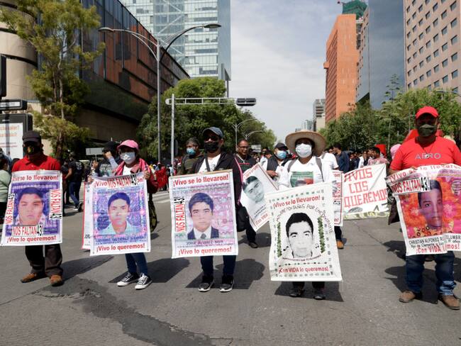 Desaparición de los 43 estudiantes mexicanos de Ayotzinapa. Foto: Getty Images