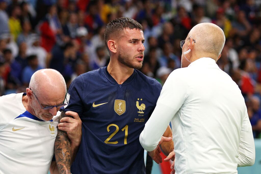 Lucas Hernandez, futbolista de Francia. Mundial Qatar (Photo by Elsa/Getty Images)