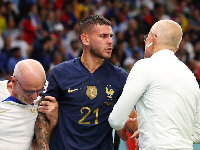 Lucas Hernandez, futbolista de Francia. Mundial Qatar (Photo by Elsa/Getty Images)