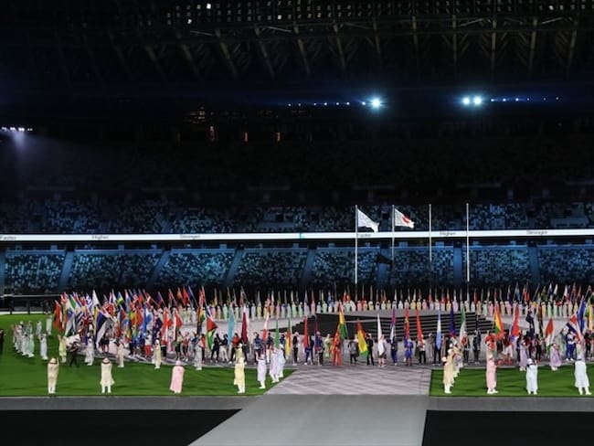Ceremonia de clausura de los Juegos Olímpicos Tokio 2020. Foto: Getty Images