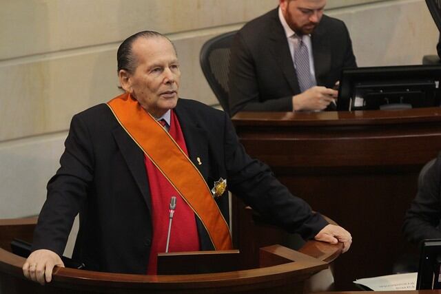 Fallece exsenador Roberto Gerlein. Foto: Colprensa