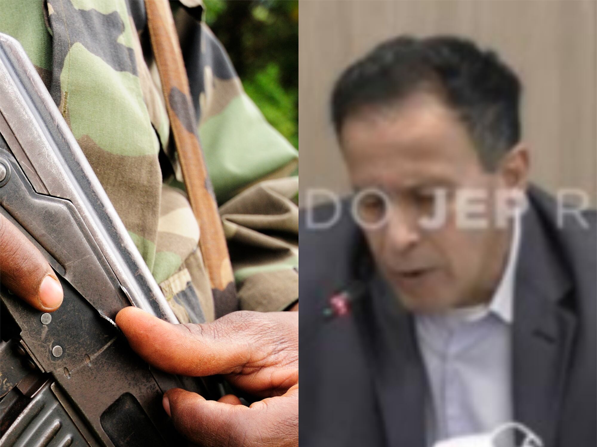 Imagen de referencia de paramilitares / coronel Pedro Bermúdez. Foto: Getty Images / JEP reservado