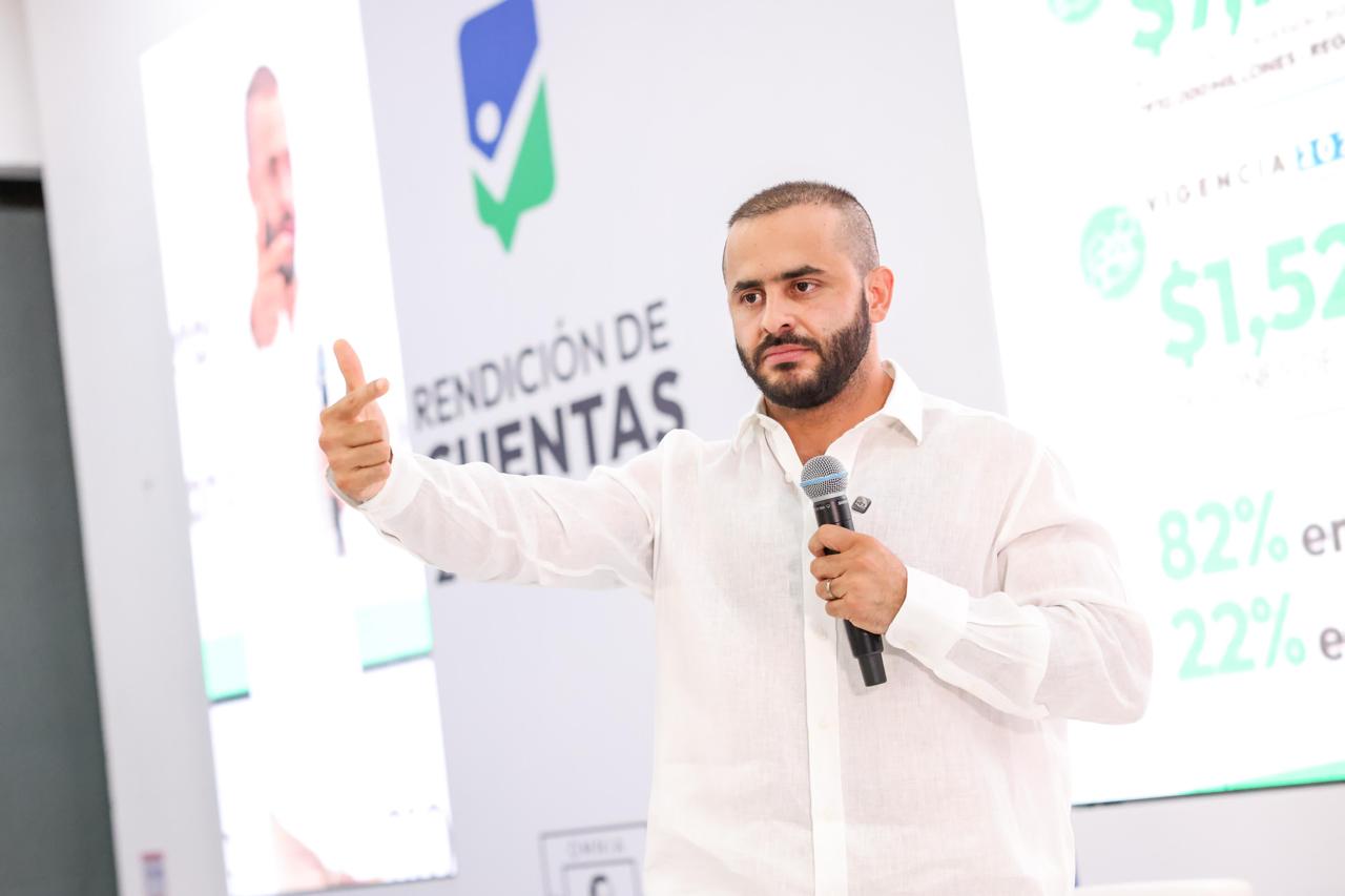 Erasmo Zuleta, gobernador de Córdoba. Foto: prensa Gobernación de Córdoba.