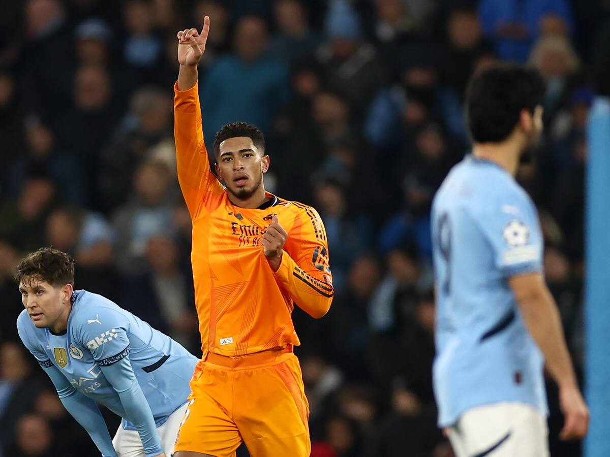 Real Madrid, al último minuto, le remontó 3-2 al Manchester City en ida de play-offs de Champions