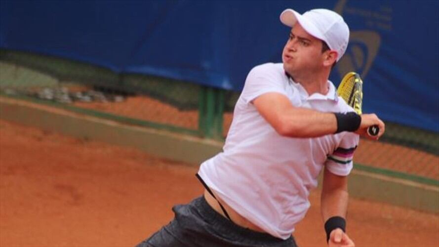 Debut triunfal de Nicolás Mejía en el ITF 25M de Pensacola. Foto: Cortesía