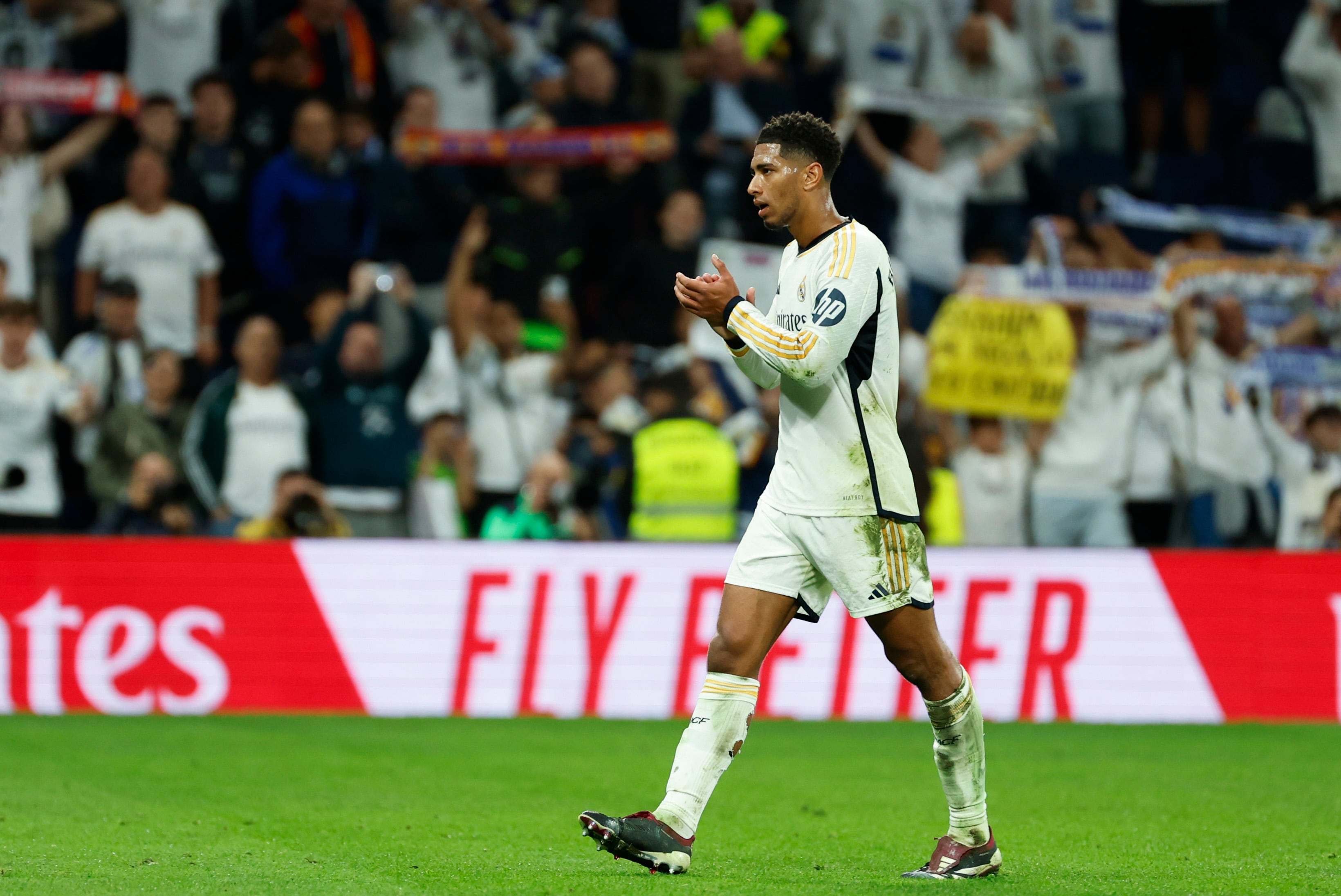 Centrocampista del Real Madrid Jude Bellingham. EFE/Mariscal