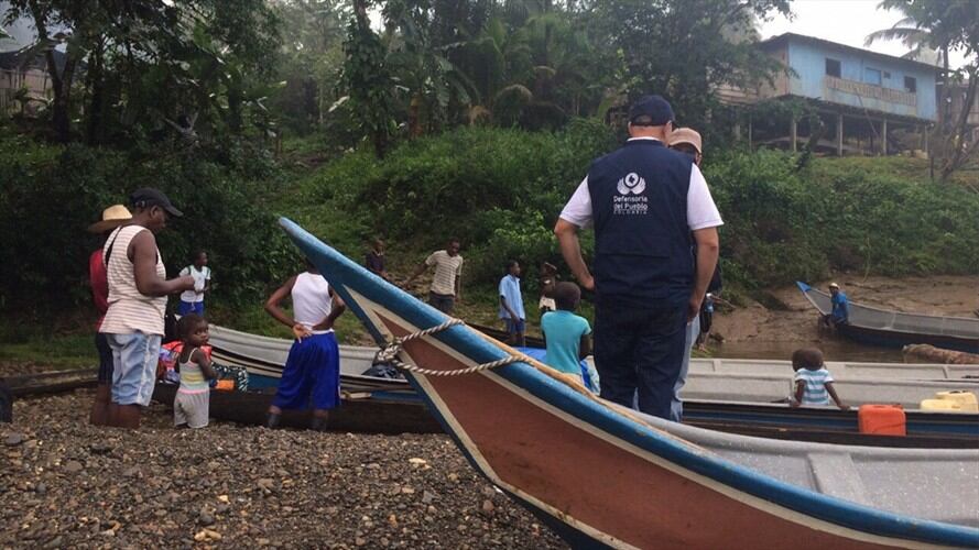 Los ciudadanos fueron amenazados por dicho grupo armado, al mando de alias Ricardo, por lo que salieron de sus viviendas. Foto: Archivo Colprensa