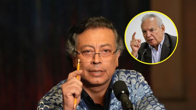 Petro se pronunció tras imputación de cargos contra Ricardo Bonilla. Foto: Presidencia y Colprensa.