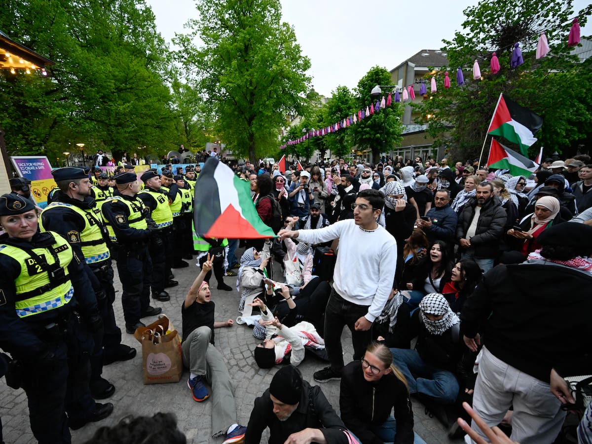 Miles de personas recorren Malmö para pedir la expulsión de Israel de Eurovisión