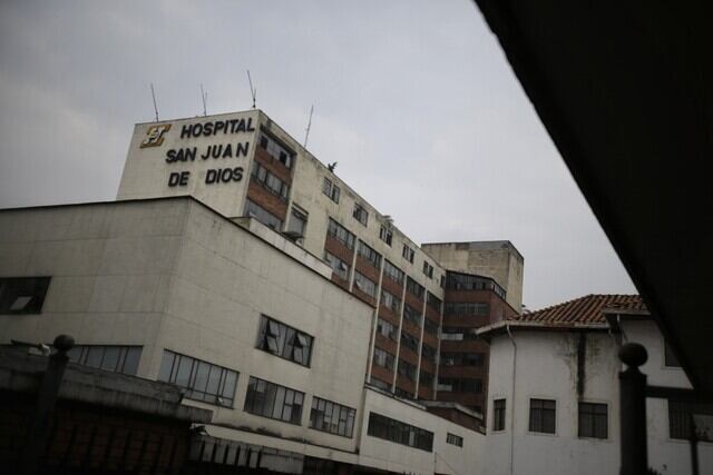 Hospital Juan de Dios. Foto: (Colprensa-Sergio Acero)