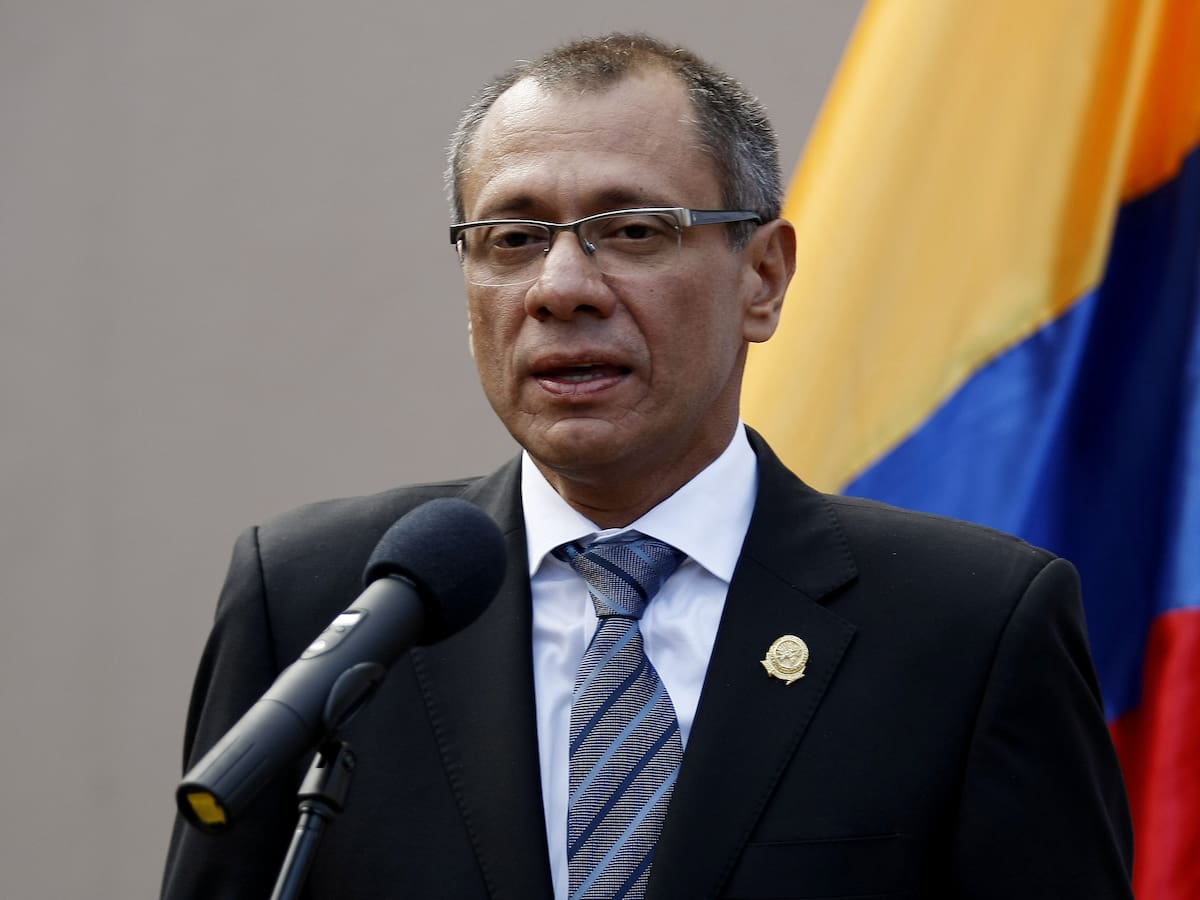 Exvicepresidente ecuatoriano Jorge Glas explicó su detención en la Embajada de México