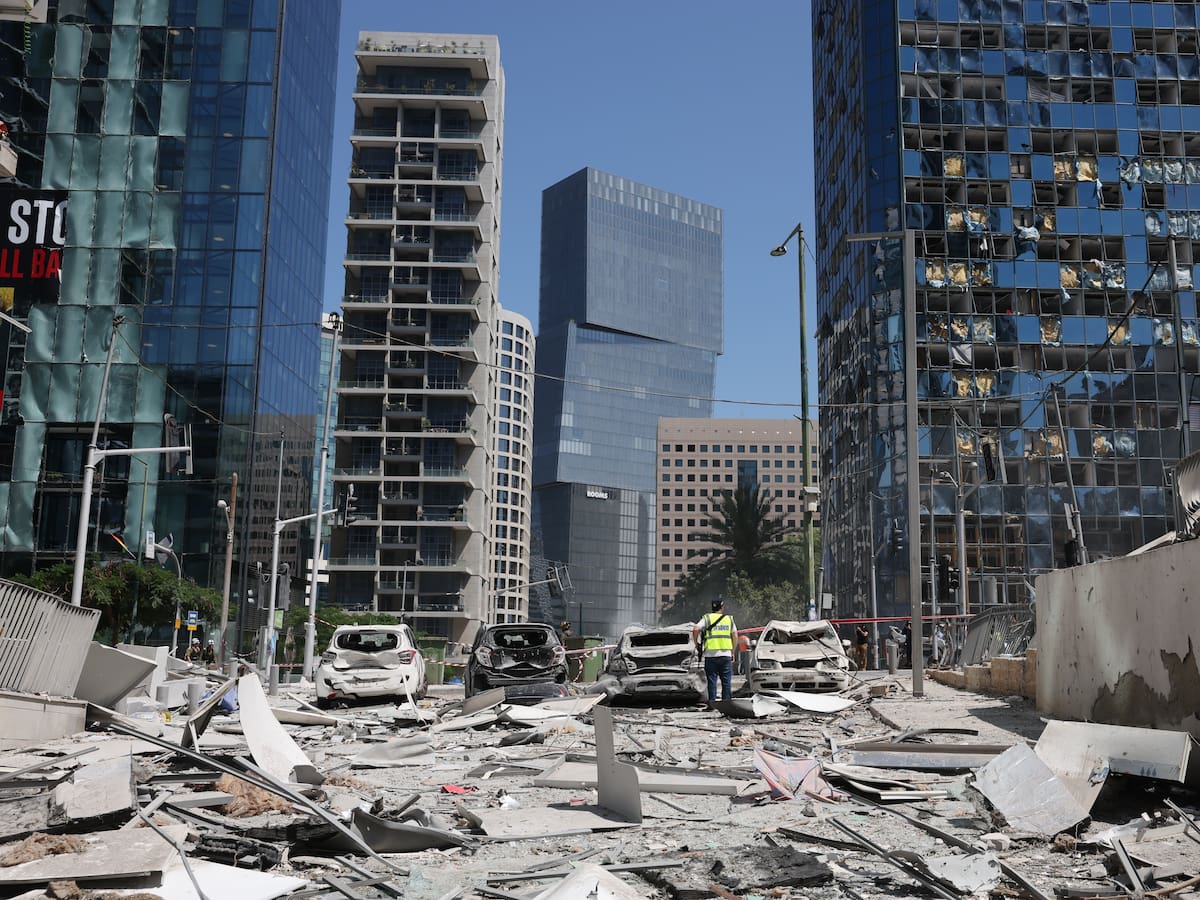 Reportan seis hospitalizados tras la última oleada de misiles iraníes contra Israel