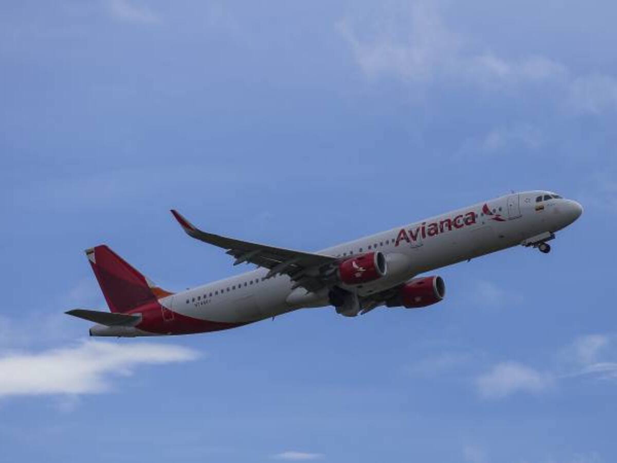 ¿Había pasajeros de pie durante un vuelo de Avianca?
