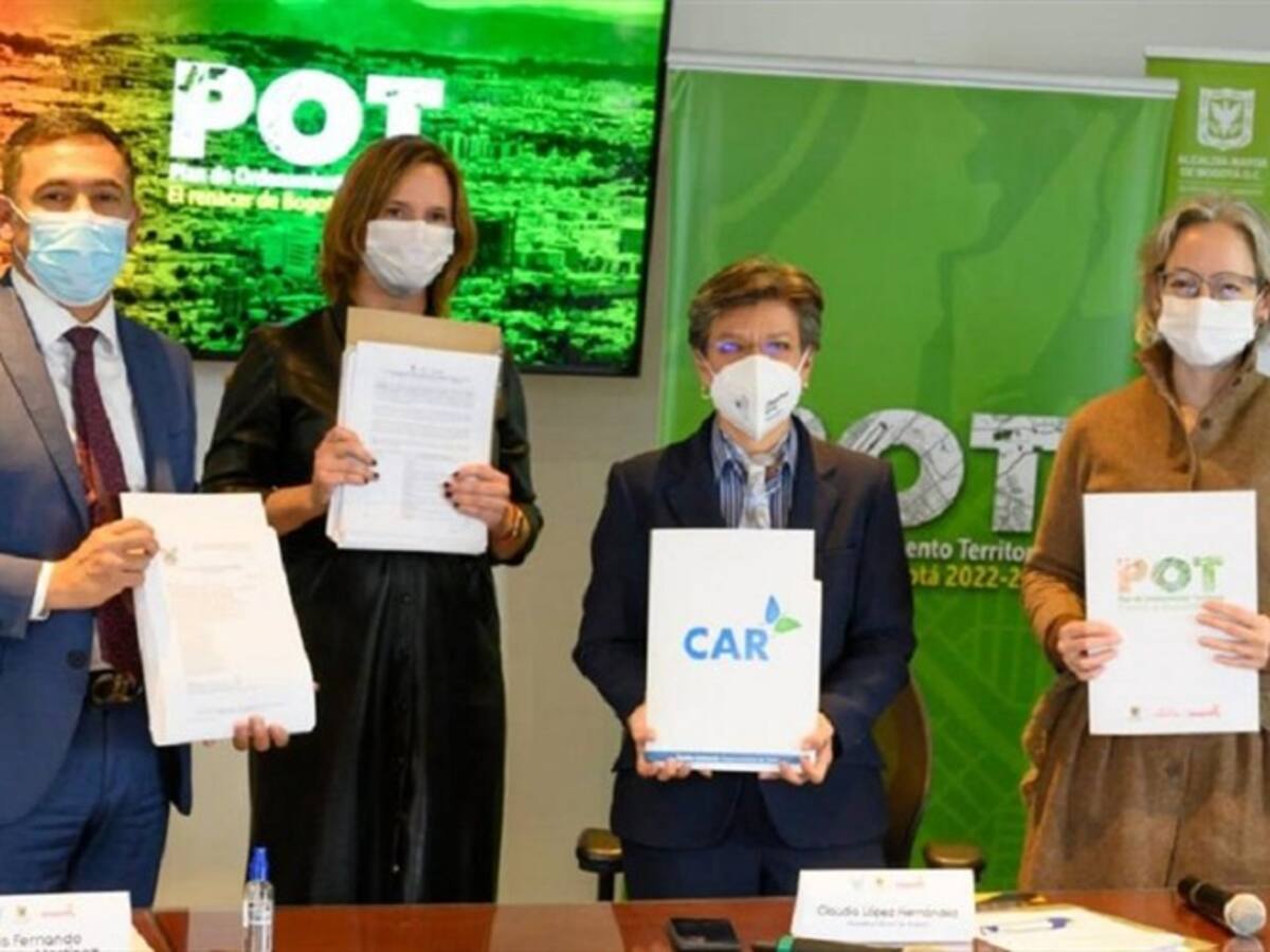 La Alcaldía de Bogotá y la CAR logran la concertación ambiental del POT