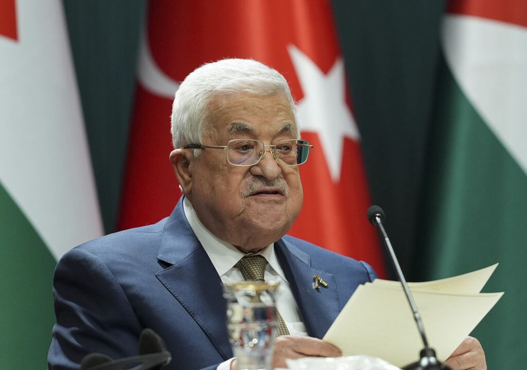 Mahmud Abás. Foto: Emin Sansar / Anadolu via Getty Images