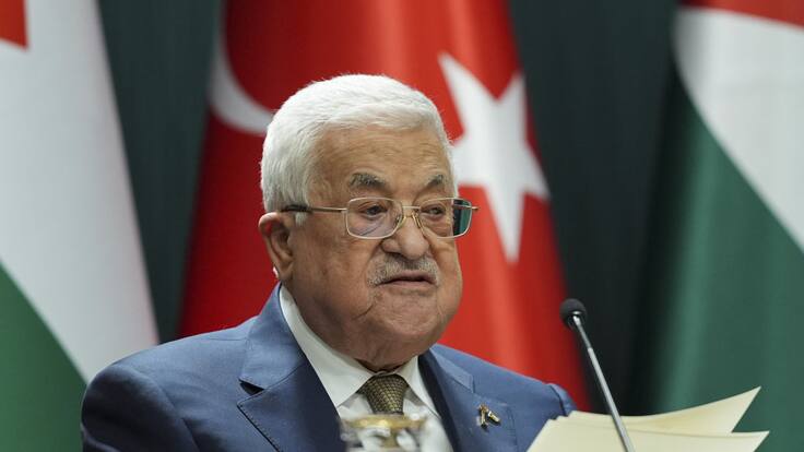 Mahmoud Abbas. Foto: Emin Sansar / Anadolu via Getty Images