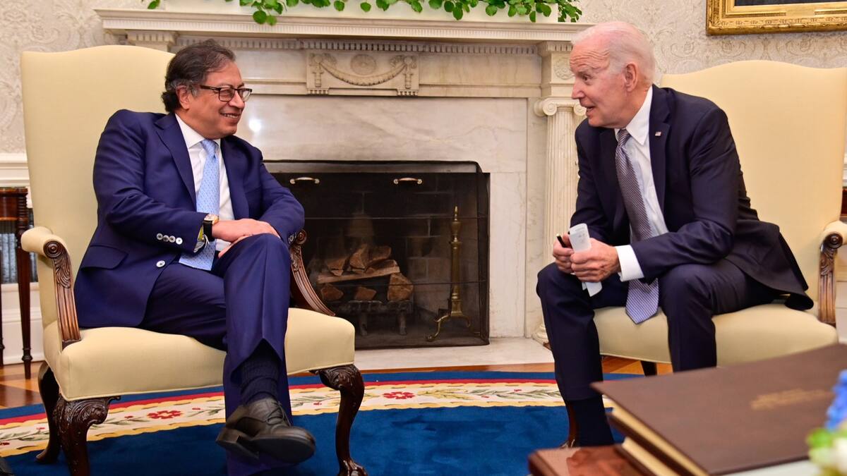 Gustavo Petro y Joe Biden se reunieron en la Casa Blanca: de esto hablaron