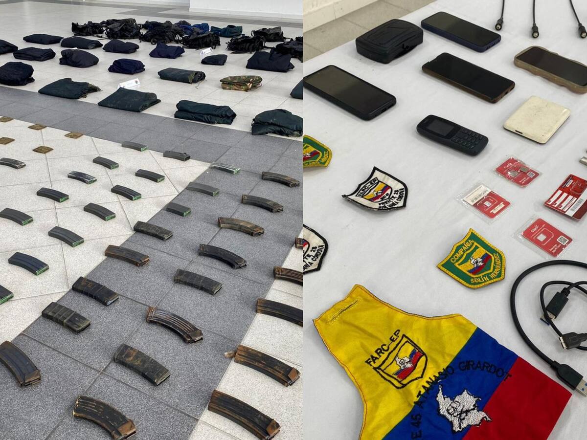 Fuerzas Militares incautan material con el que las disidencias extorsionan en Casanare