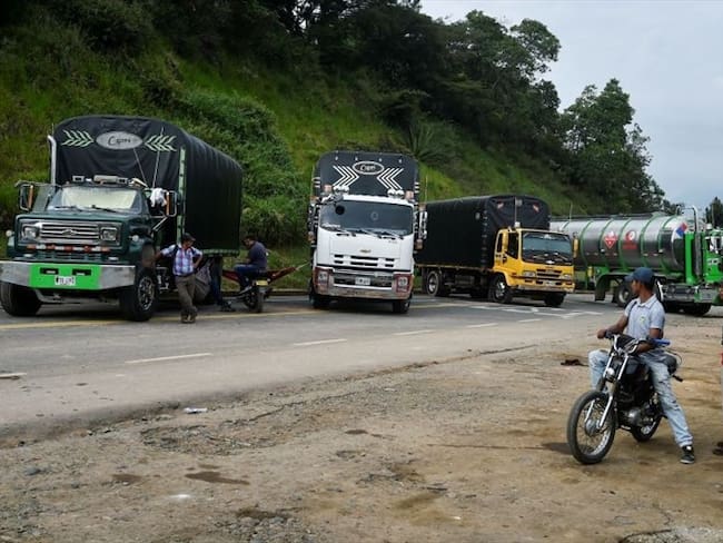 Nidia Hernández, presidenta de Colfecar, indicó que es inoportuno “aplicar incrementos en combustible y peajes por encima de la inflación”. Foto: Getty Images / LUIS ROBAYO