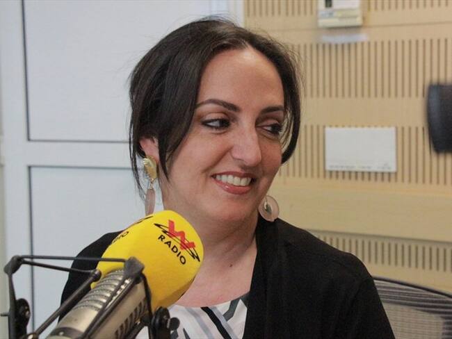 María Fernanda Cabal en La W. Foto: La W con Vicky Dávila