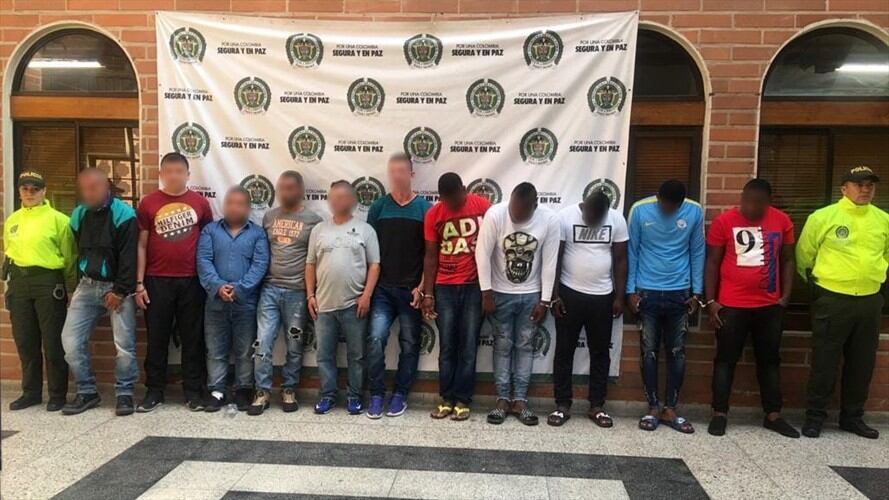 Capturadas 32 personas dedicadas al tráfico de migrantes. Foto: Policía Nacional.