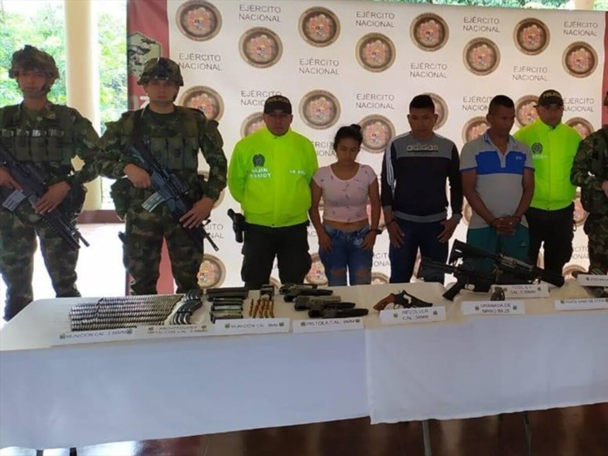 Capturan a otros tres disidentes de las Farc en el norte del Cauca