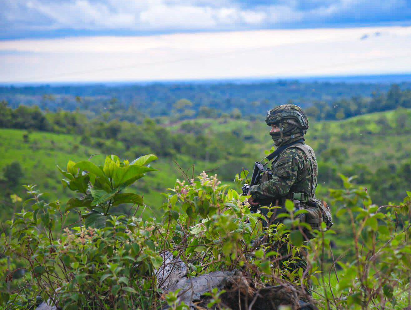 Foto: Ejército Nacional Colombia / Proporcionada por José David Rodríguez