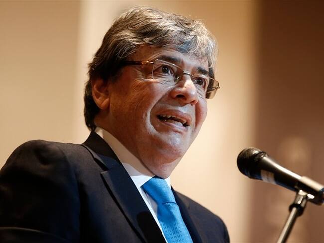 Carlos Holmes Trujillo, precandidato presidencial del Centro Democrático. Foto: Colprensa - Juan Páez