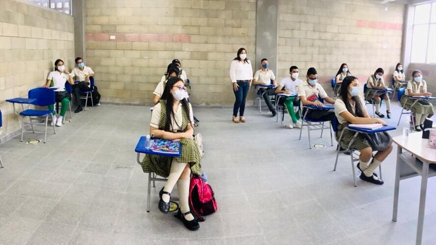 Suspenden clases presenciales en Córdoba por aumento de los casos de coronavirus.Foto: alcaldía Montería-Referencia.