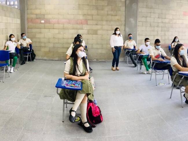 Suspenden clases presenciales en Córdoba por aumento de los casos de coronavirus.Foto: alcaldía Montería-Referencia.