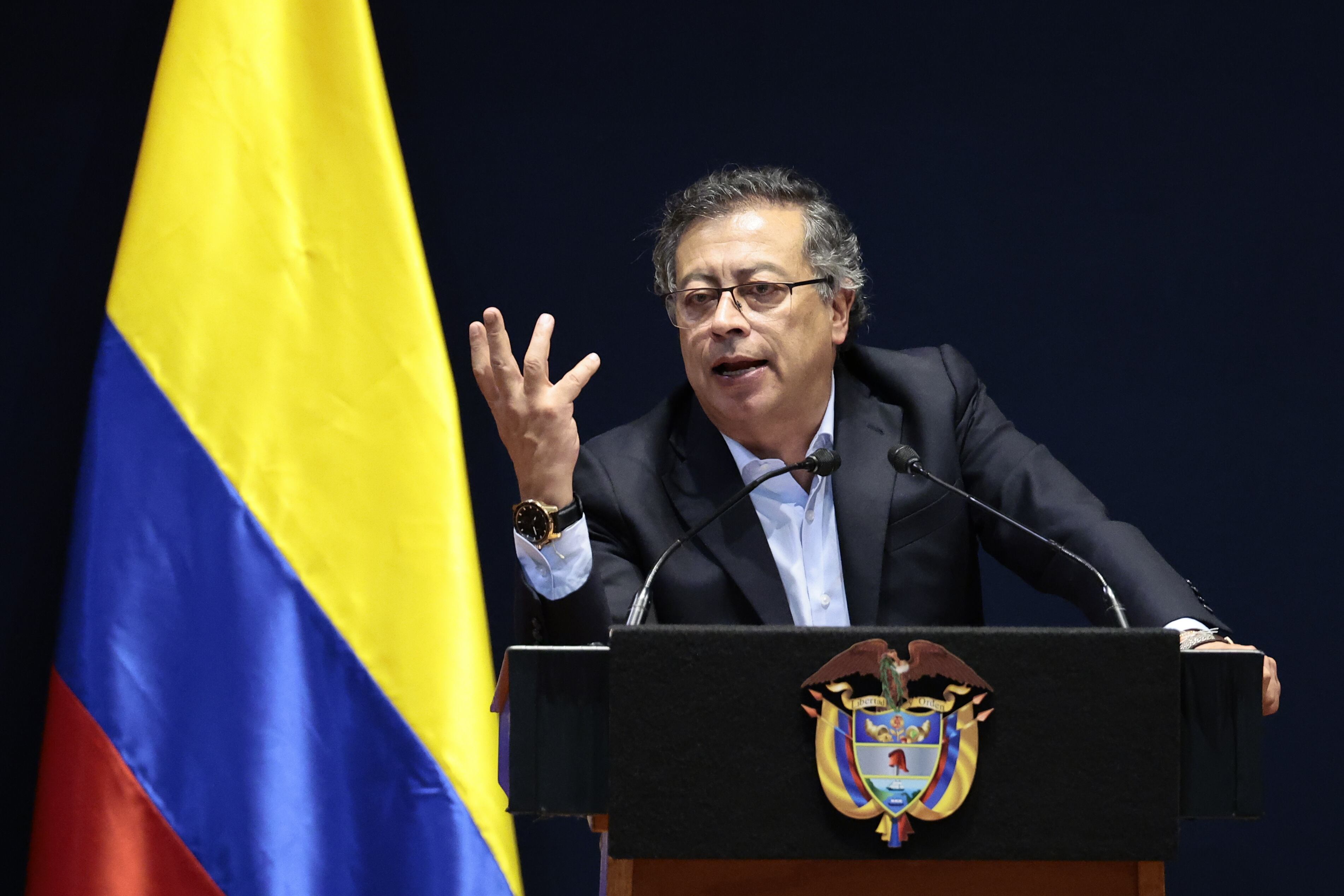 El presidente de Colombia, Gustavo Petro. EFE/ José Méndez