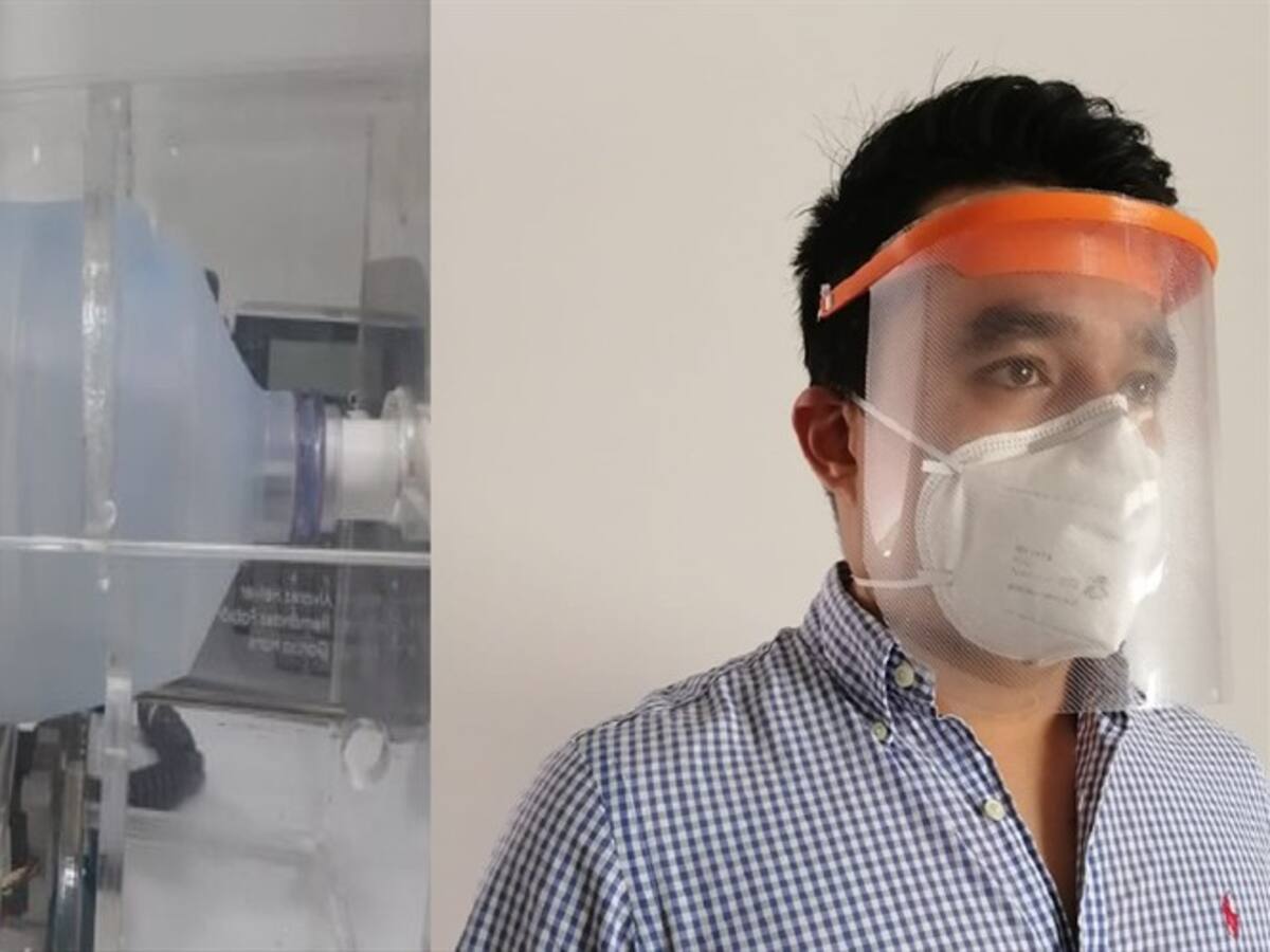 Las innovaciones que hacen santandereanos para los que portan Covid - 19