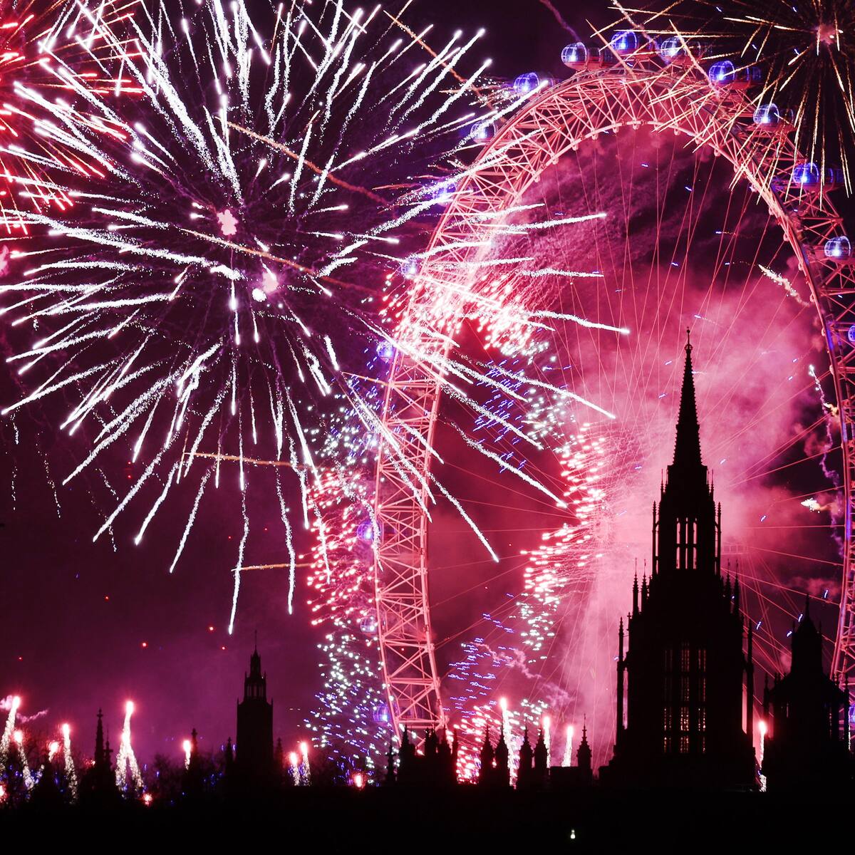 Fotos: así recibe el mundo el Año Nuevo 2025