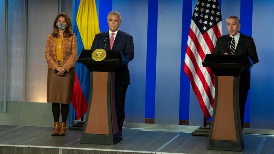 Colombia acogerá temporalmente a afganos ante crisis por la toma de los talibanes. Foto: Cortesía Presidencia