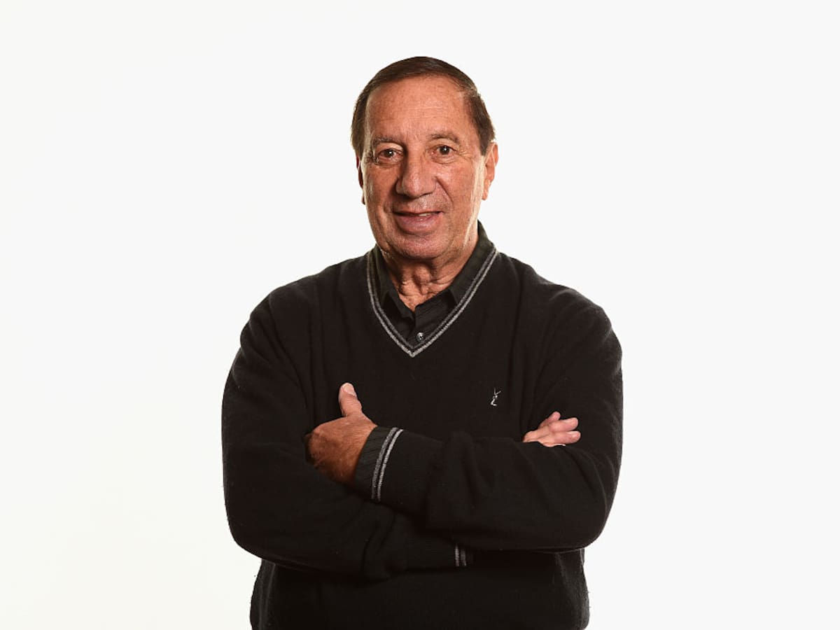 Conmovedora foto de Bilardo viendo a Messi levantar la Copa del Mundo