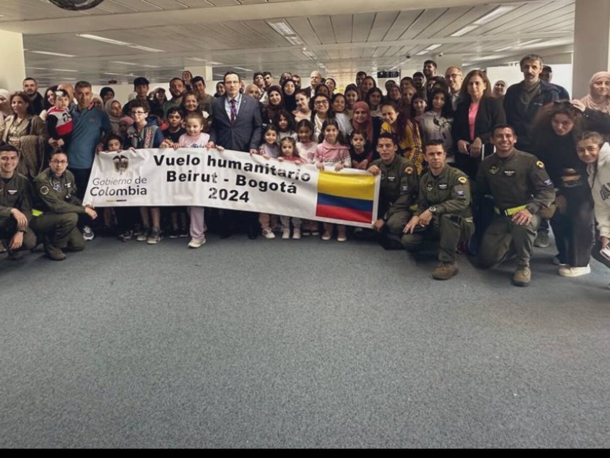 Inició el regreso a Colombia de 114 connacionales que estaban en Líbano