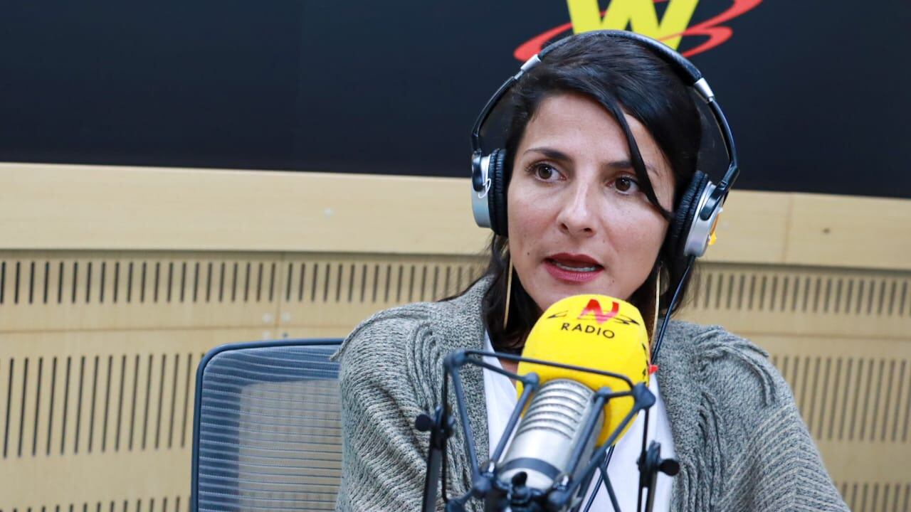 Ministra Irene Vélez. Foto: W Radio.