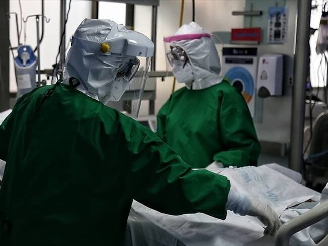En la capital, de las 2.262 camas UCI para pacientes con covid, ya están ocupadas 2.218. Foto: Colprensa