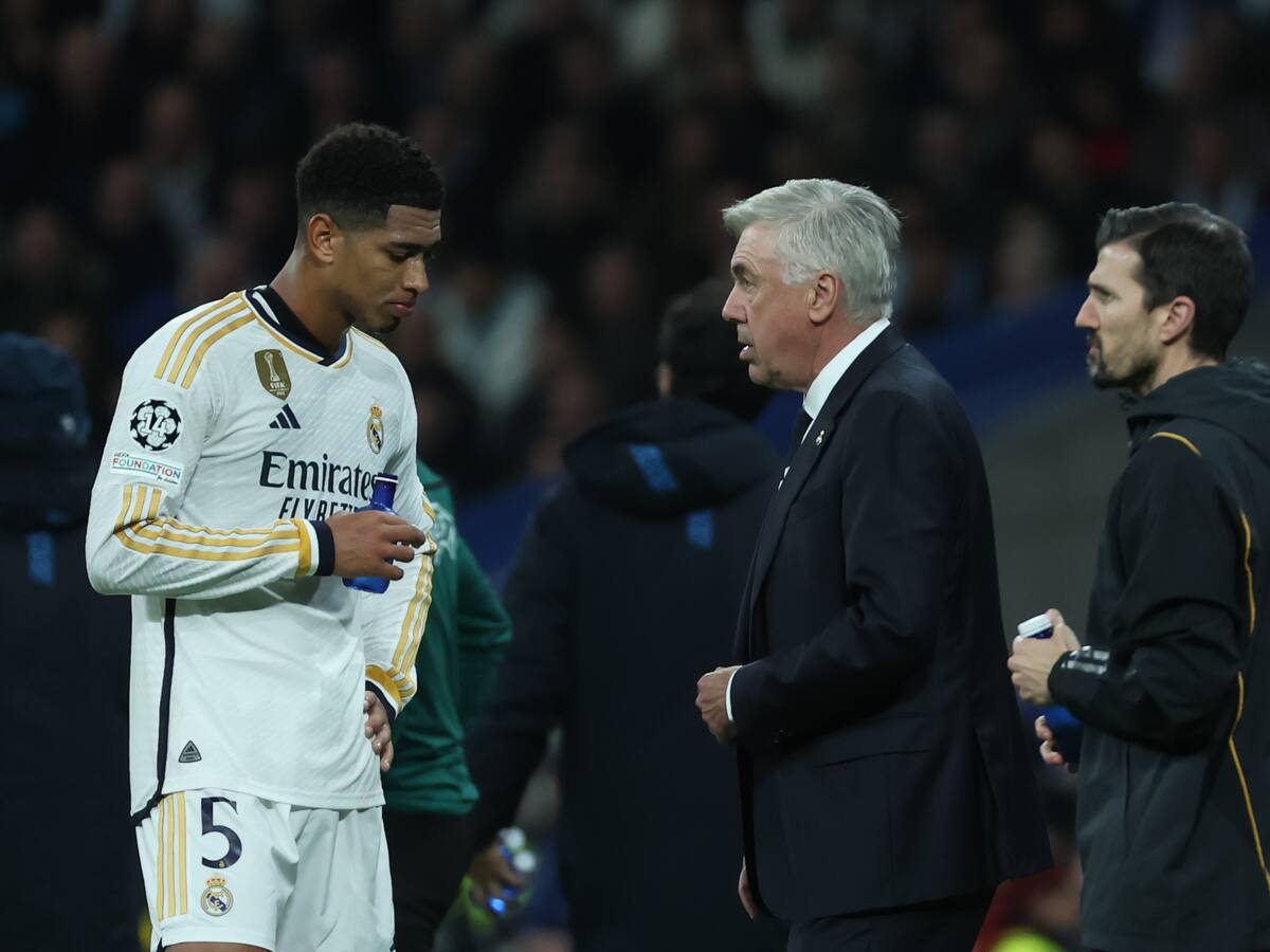 “Es un regalo para el fútbol”: Ancelotti se rindió en elogios hacia Jude Bellingham