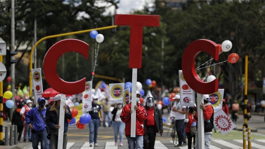 Movilizaciones en Colombia. Foto: Colprensa - Sergio Acero