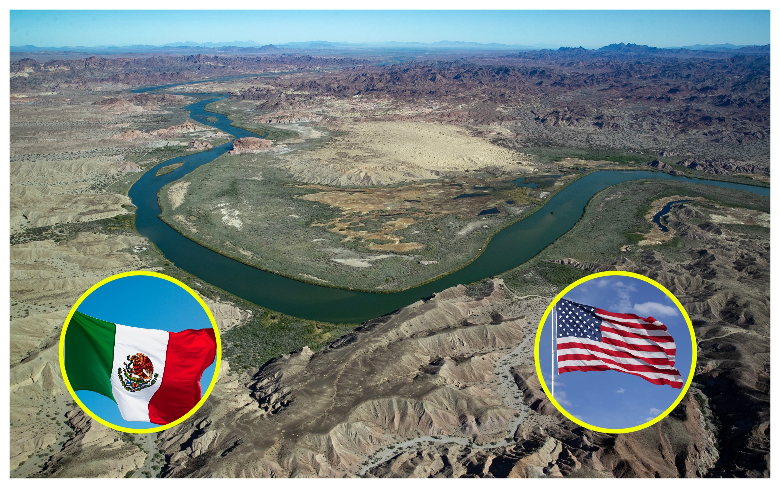 Río Colorado. Foto: Brian van der Brug / Los Angeles Times via Getty Images.