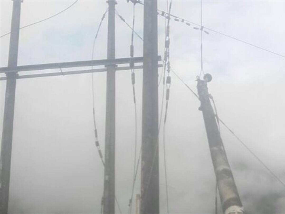 Persisten acciones contra la infraestructura eléctrica en Argelia, Cauca