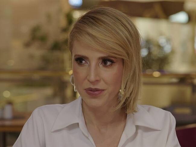 Modelo y presentadora Alejandra Azcárate. Foto: Colprensa